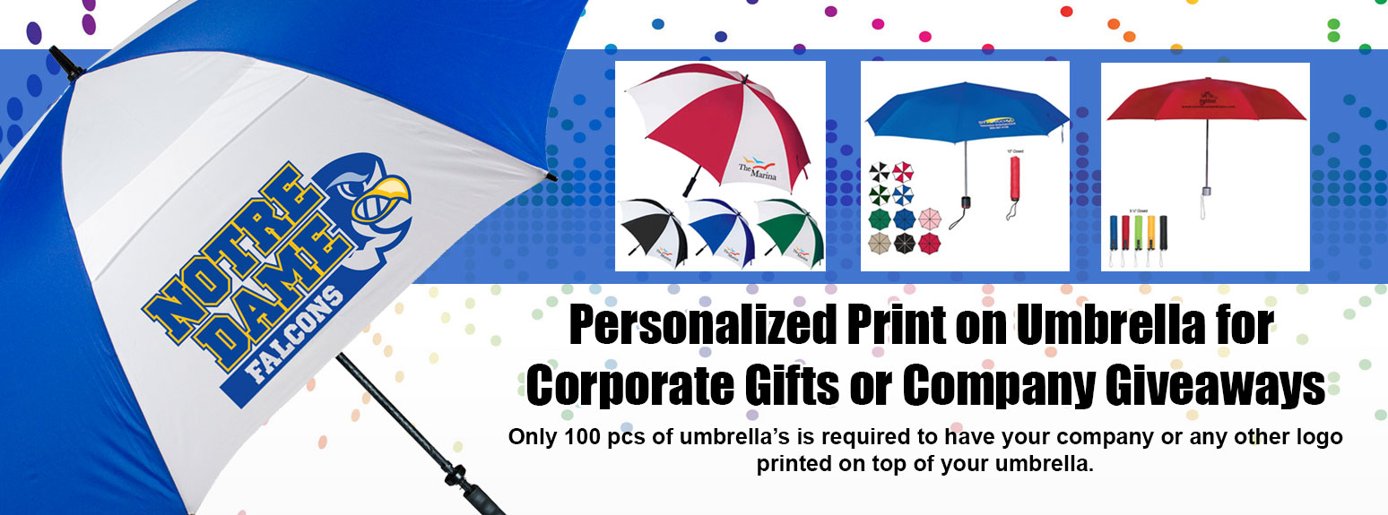 Personalized Umbrella for Personal or Giveaways Pampanga Philippines